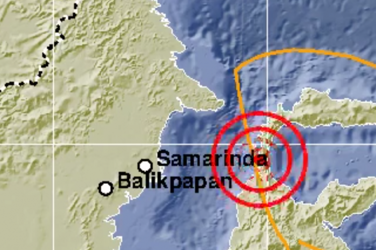 Gempa bumi bermagnitudo 5.9 mengguncang Kabupaten Donggala, Sulawesi Tengah, Jumat (28/9/2018) sekitar pukul 15.00 Wita.