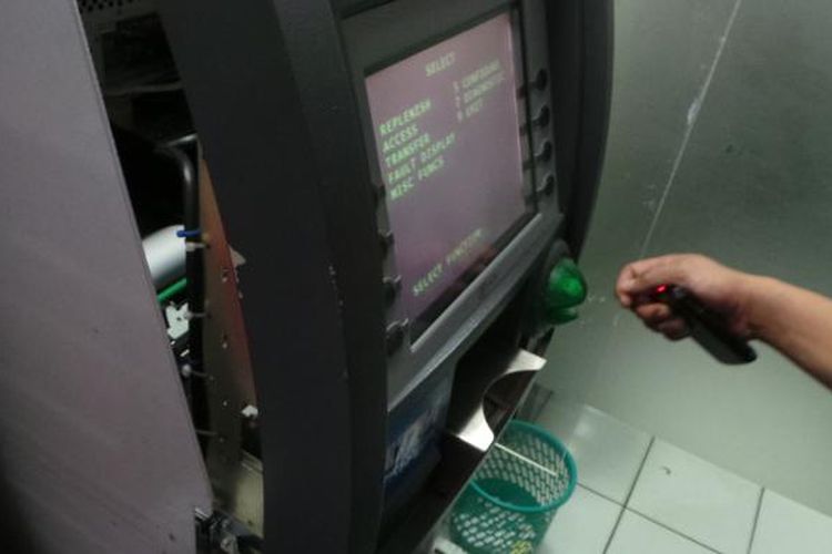 Ilustrasi mesin ATM