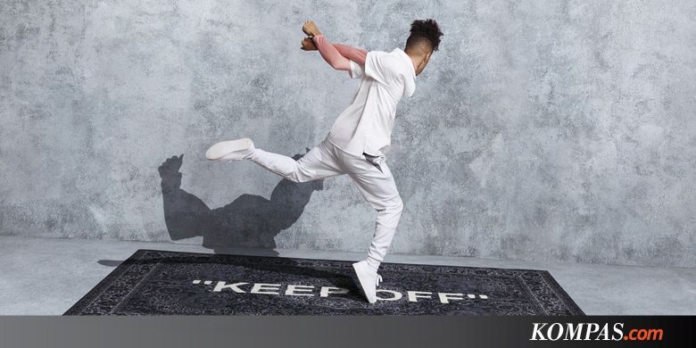 Karpet Karya Desainer Virgil Abloh Dilelang di Jakarta