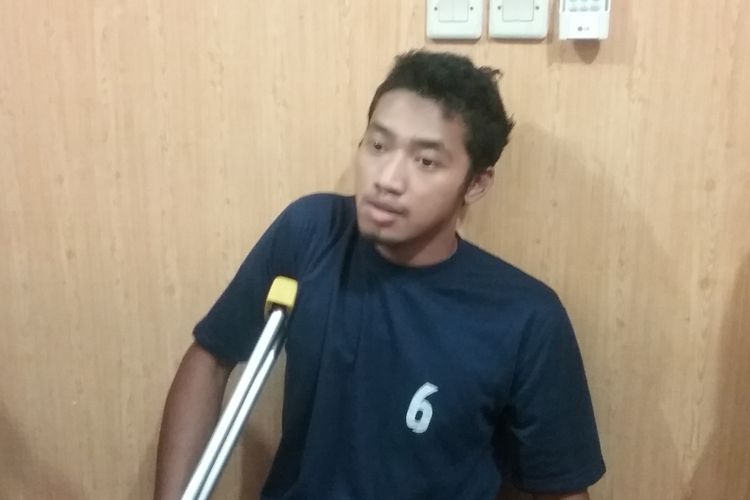 Didik pelaku pembunuhan yang korbannya dicor di bak mandi. Kompas.Com/ Slamet Priyatin