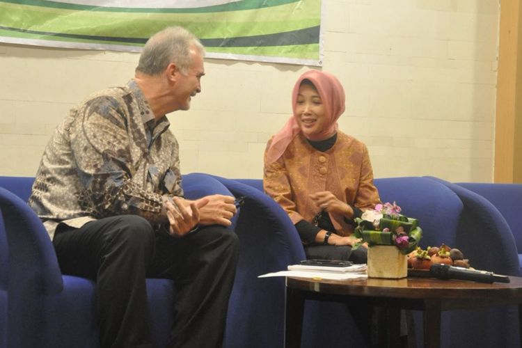 Kepala Badan Karantina Pertanian, Banun Harpini, membuka The 10th Quarantine Regulator s Meeting (QRM) di Bali, Rabu (9/5/2018)