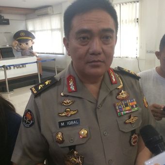 Kepala Divisi Humas Polri Irjen (Pol) Muhammad Iqbal di Gedung Humas Mabes Polri, Jakarta Selatan, Jumat (11/1/2019).