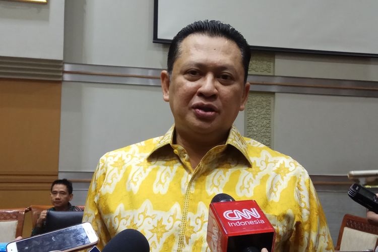 Ketua Komisi III DPR RI, Bambang Soesatyo berharapn Detasemen Khusus (Densus) Pemberantasan Tindak Pidana Korupsi (Tipikor) bisa terbentuk maksimal akhir ini dan langsung bertugas tahun depan. Jakarta, Selasa (19/9/2017).