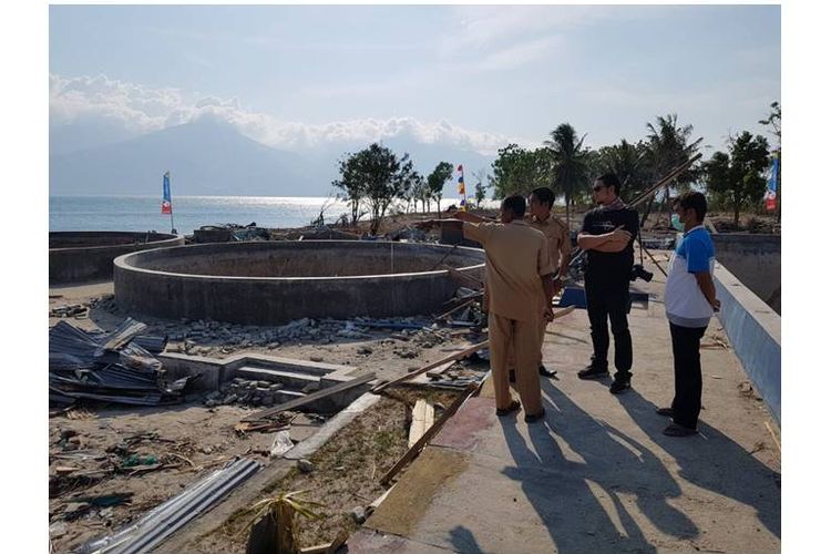 FAO meninjau lokasi terdampak gempa dan tsunami di Sulawesi Tengah.
