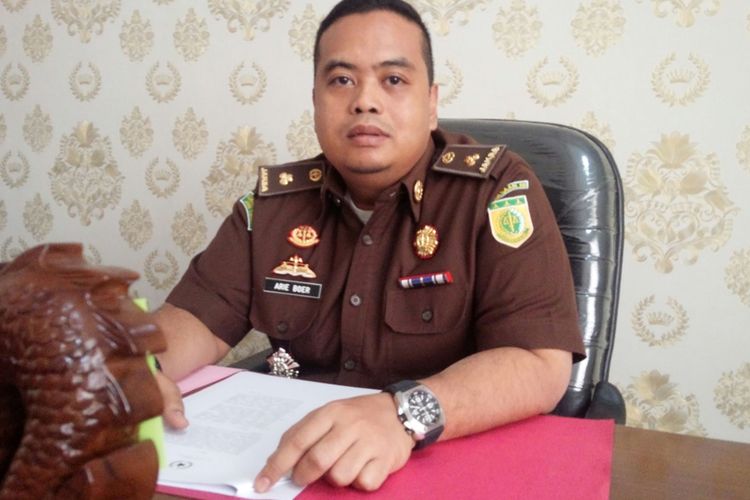 Kasi Pidana Umum Kejaksaan Negeri Kabupaten Mojokerto, Arie Satria, saat ditemui di Kantornya, Selasa (3/9/2019).