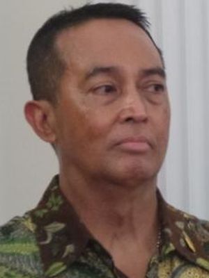 Komandan Pasukan Pengamanan Presiden Mayor Jenderal Andika Perkasa