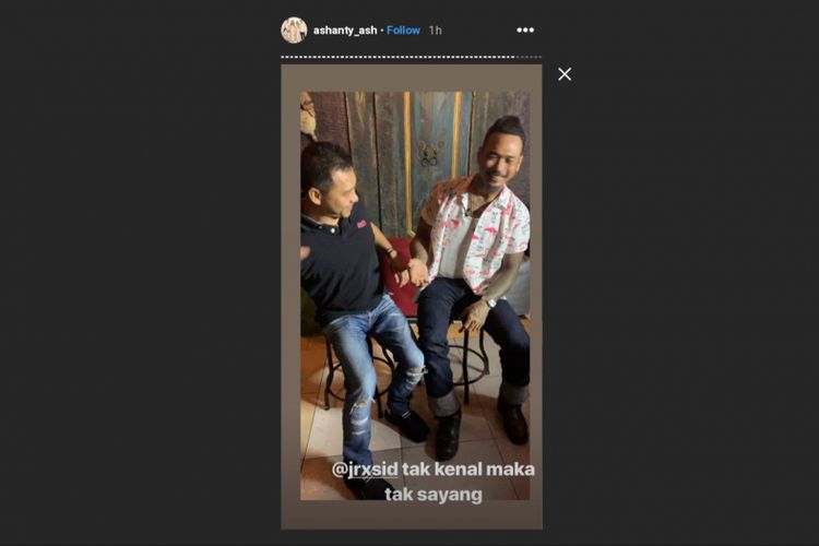 Anang Hermansyah akhirnya bertemu dengan Jerinx SID di Bali, Senin (18/2/2019). Mereka sebelumnya berdebat soal RUU Permusikan di media sosial.