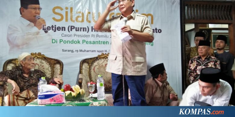 Prabowo: Mungkin Ini yang Terakhir untuk Indonesia...