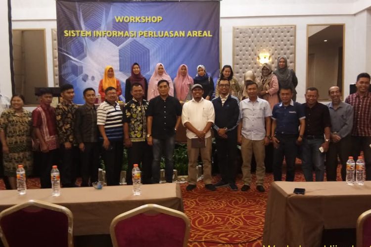 Workshop Sistem Informasi Pelaksanaan Program Perluasan Areal (Siperal) di Hotel Savero Bogor, seperti yang tertera pada rilis tertulis, Kamis (5/9/2019).