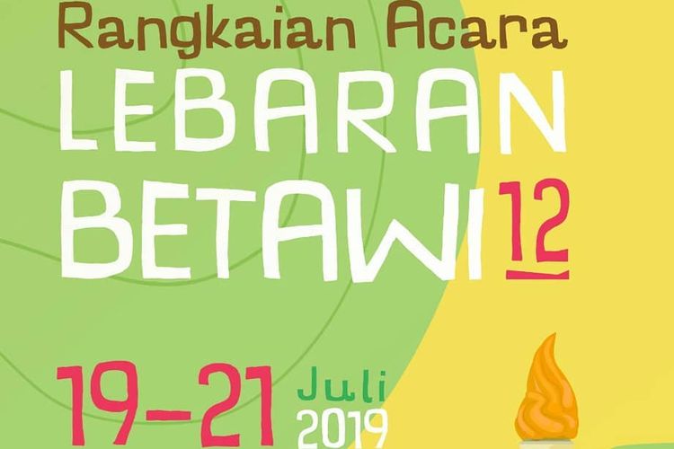 Pemerintah Provinsi DKI Jakarta bersama Badan Musyawarah (Bamus) Betawi menggelar Lebaran Betawi mulai Jumat (19/7/2019) malam ini.