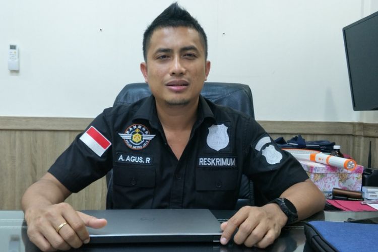 Kasubdit Ranmor Ditreskrimum Polda Metro Jaya AKBP Antonius Agus Rahmanto saat ditemui di Mapolda Metro Jaya, Kamis (1/2/2018).(Kompas.com/Sherly Puspita)