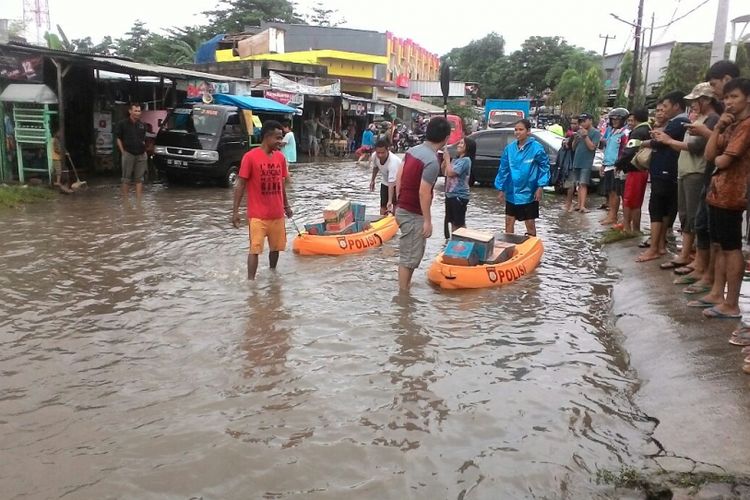 Berita Foto Makassar Dilanda Banjir akibat Hujan Deras Beberapa Hari