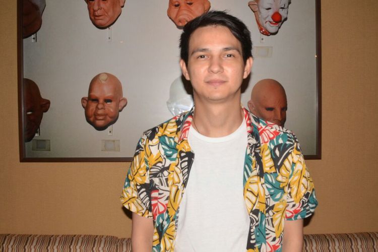 Marcell Darwin saat ditemui pada jumpa pers film Nikah Yuk di Hotel Monopoli, Kemang, Jakarta Selatan, Sabtu (29/4/2018).