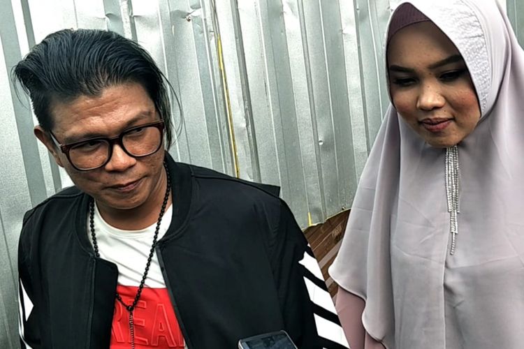 Andika Mahesa dan Eviana Mustikasari saat ditemui di kawasan Tendean, Jakarta Selatan, Rabu (3/10/2018).