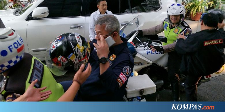 Kebut Verifikasi Parpol, Ketua KPU dan Bawaslu Naik Motor Patwal