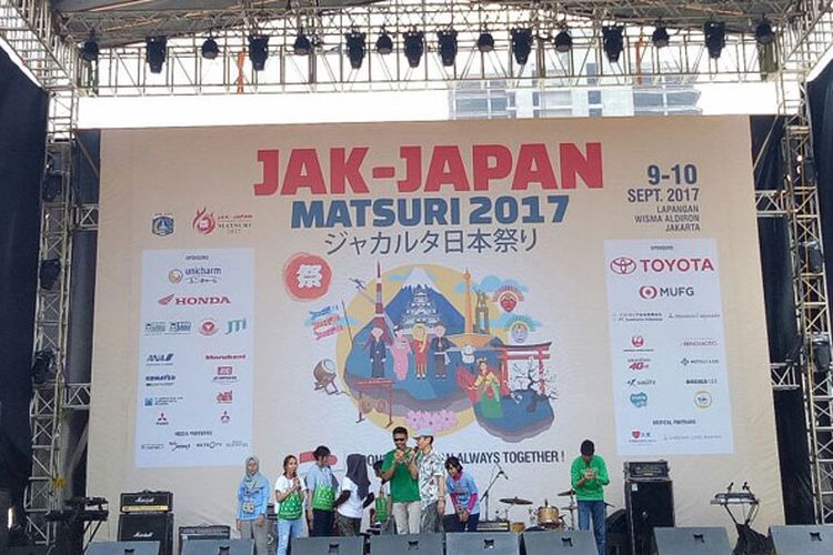 Jak-Japan Matsuri 2017 diselenggarakan 9-10 September 2017 di Lapangan Wisma Aldiron, Jakarta Selatan.