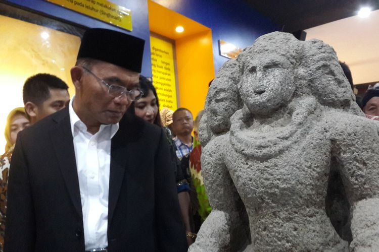 Museum Mpu Purwa, Kota Malang yang baru diresmikan oleh Menteri Pendidikan dan Kebudayaan RI Muhadjir Effendy, Sabtu (14/7/2018)
