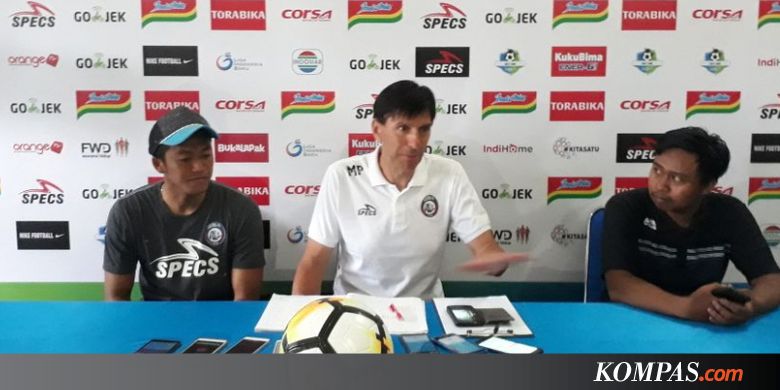 Janji Asisten Pelatih Mengantarkan Arema FC Menang atas Persib Bandung