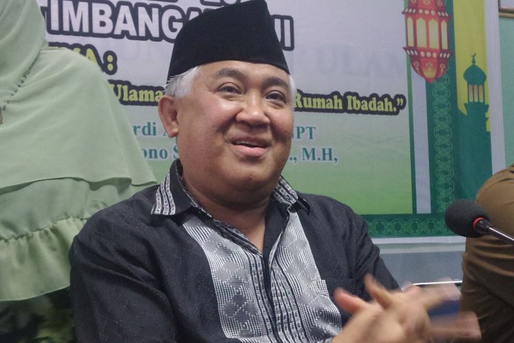 Ketua Dewan Pertimbangan MUI Din Syamsudin