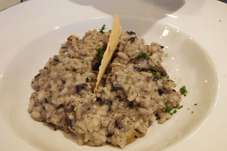 Risotto al funghi di Pizza Marzano.