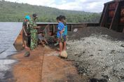 Tongkang Bermuatan Batu Bara Terdampar di Perairan Pulau Seram