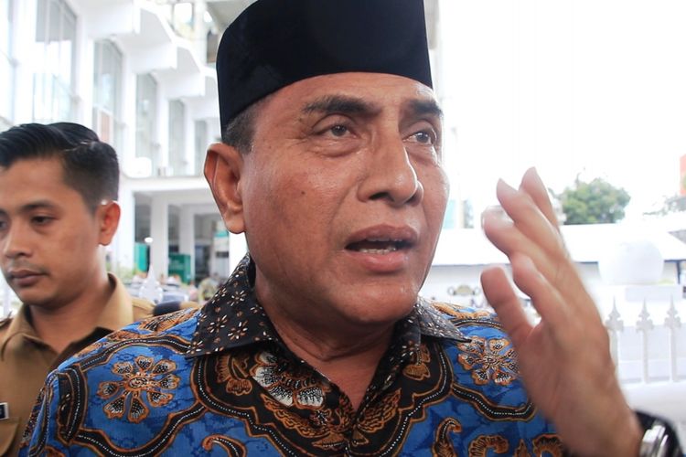 Gubernur Sumatera Utara Edy Rahmayadi menegaskan, tidak ada pelarangan atau penghalangan terhadap wartawan dalam melakukan tugas jurnalistiknya di lingkungan kantor gubernur, Rabu (16/1/2019)