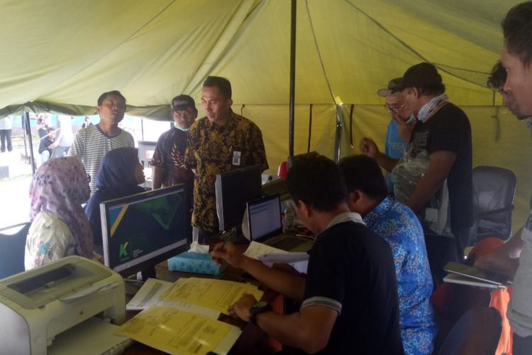 Kondisi pelayanan di Kantor Pelayanan Perbendaharaan Negara (KPPN) Palu pasca bencana gempa dan tsunami menghantam Sulawesi Tengah.