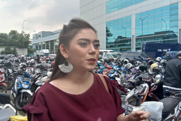 Thalita Latief di Gedung TransTV, Mampang Prapatan, Jakarta Selatan, Rabu (5/12/2018).