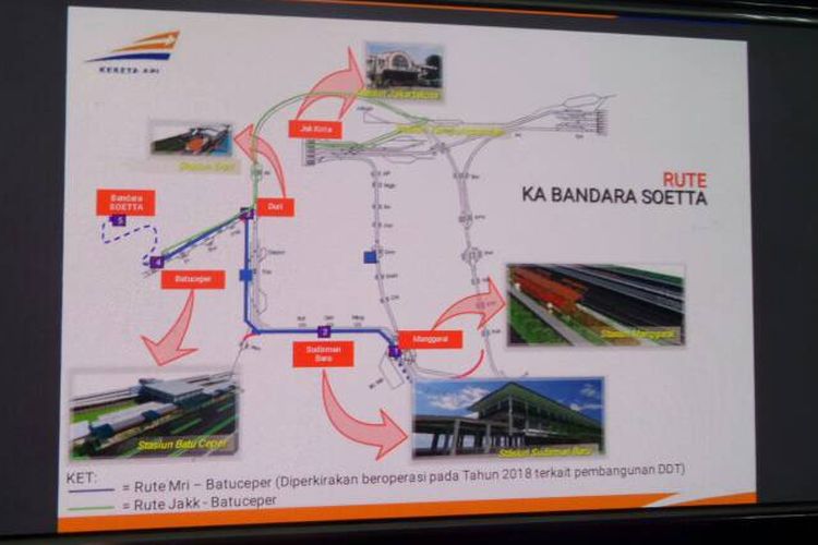 Rute Kereta Api Bandara Soekarno Hatta Kilasdaerahkompascom