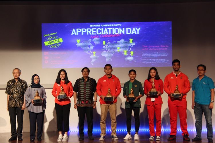 Binus University kembali menggelar Appreciation Day 2018 sebagai bentuk apresiasi kepada mahasiswa berprestasi.