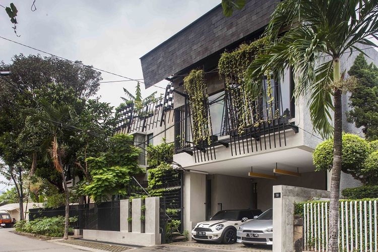  Rumah  Kos  di Jakarta Selatan Ini Ditumbuhi Tanaman Pangan 