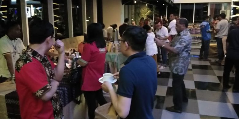 Festival kopi Nusa Tenggara Timur (NTT) digelar di ruang Reef Dining & Lounge, lantai 18 Hotel Aston, Kota Kupang, Sabtu (30/3/2019) malam.