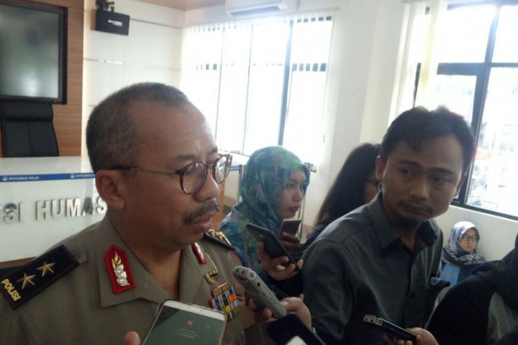 Kepala Divisi Humas Polri Irjen Setyo Wasisto saat ditemui di Mabes Polri, Jakarta Selatan, Senin (7/8/2017).