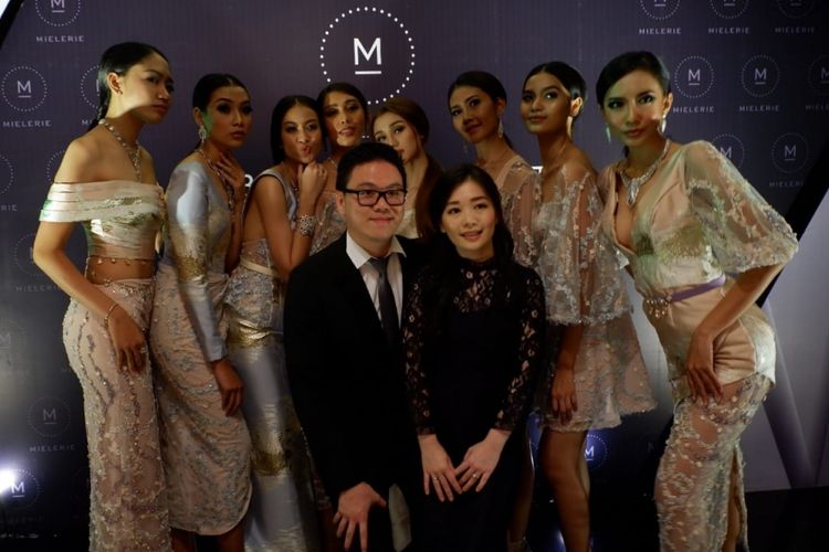 Produsen perhiasan berlian, Mielerie, resmi diluncurkan di Bandung, Kamis (17/1/2019) malam.