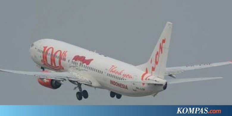 Pesawat Lion  Air  JT  610  Rute Jakarta Pangkal Pinang Hilang 