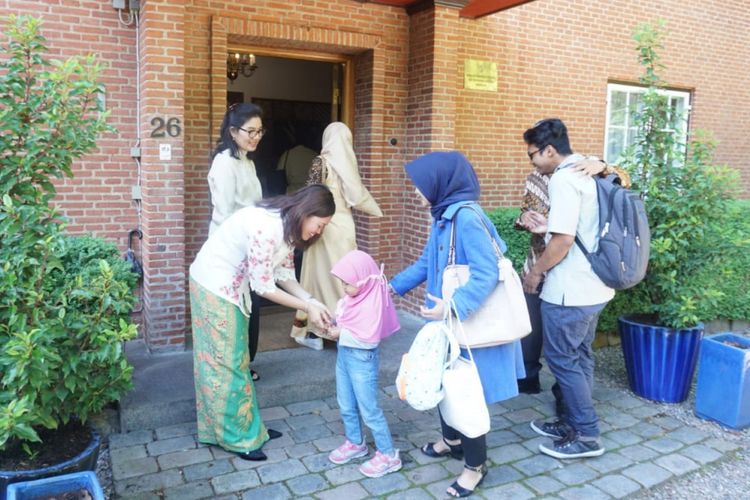 Masyarakat Indonesia di Denmark merayakan hari raya Idulfitri bersama di KBRI Kopenhagen