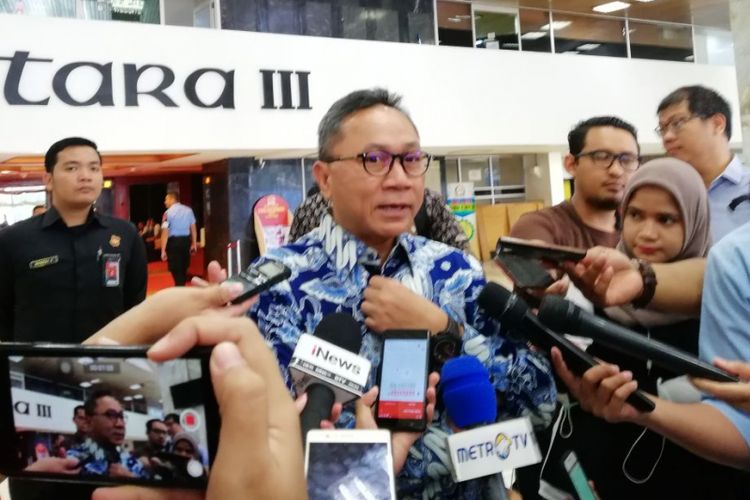 Ketua Umum Partai Amanat Nasional Zulkifli Hasan 