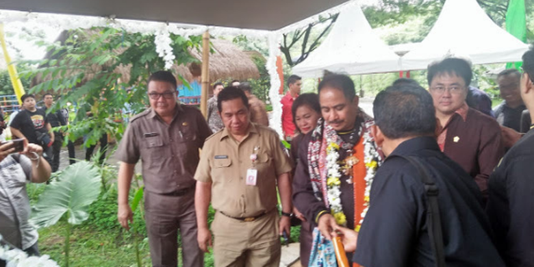 Menteri Pariwisata Arief Yahya di sela acara peresmian Markplus Center For Tourism And Hospitality di Rumah Alam Manado, Selasa (11/12/2018).