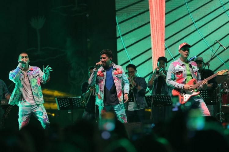 RAN tampil di Synchronize Fest 2018 di Gambir Expo, Kemayoran, Jakarta Pusat, Minggu (7/10/2018). Foto: Maulana Mahardika