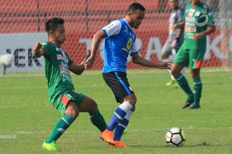 Barito Putera menjamu PSMS Medan dalam lanjutan Liga 1 di Stadion 17 Mei, Banjarmasin, 7 Oktober 2018. 