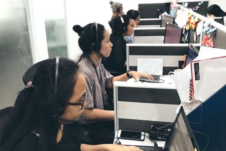 Customer Service Zalora saat Harbolnas 2018