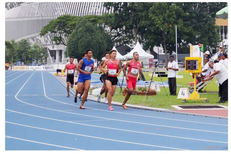 Atlet yang berlaga di ASEAN School Games 2018