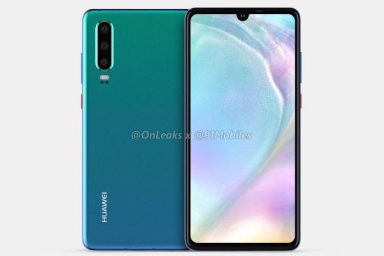 Ilustrasi Huawei P30