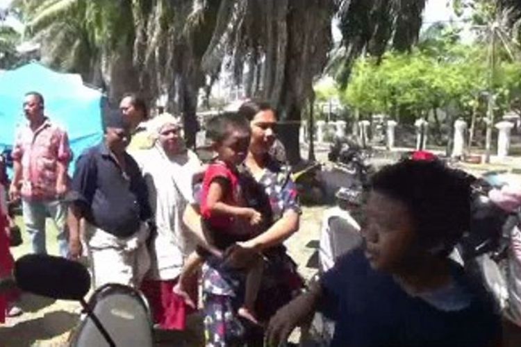 Lolos dari Gempa dan tsunami, 22 pengungsi asal Donggala dan Palu meninggalkan kampung halaman mereka untuk mencari rumah keluarganya di Sulsel