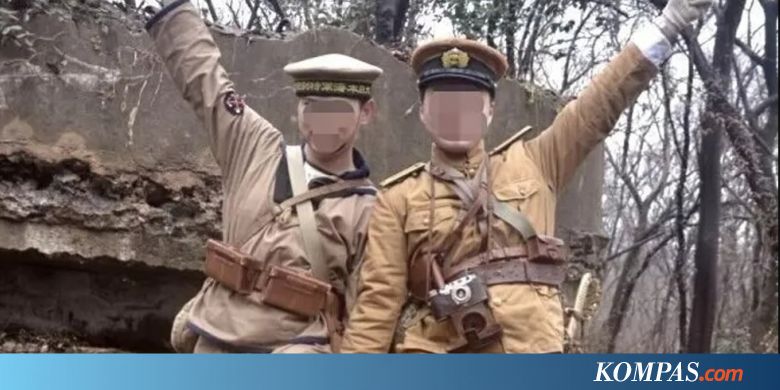 Pakai Seragam Tentara Jepang Era PD II, Dua Pria China Ditahan