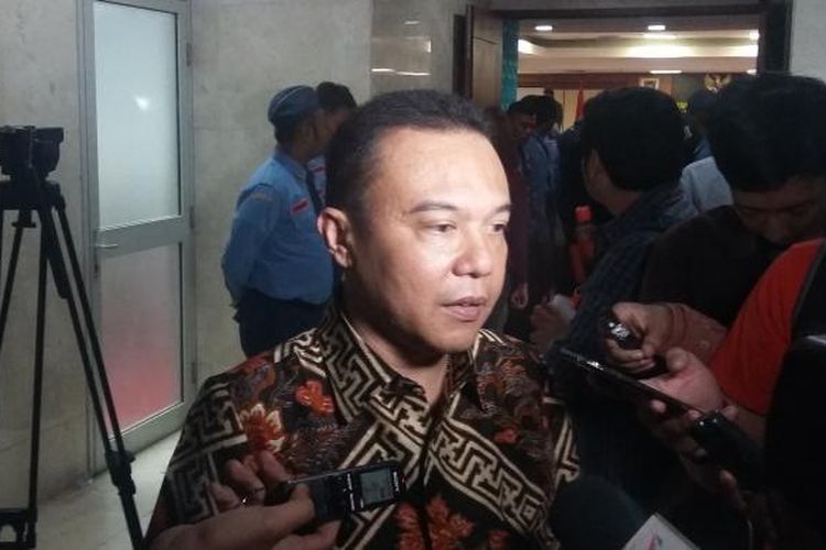 Wakil Ketua MKD Sufmi Dasco Ahmad, saat ditemui di Gedung DPR Senayan, Jakarta, Senin (7/12/2015).