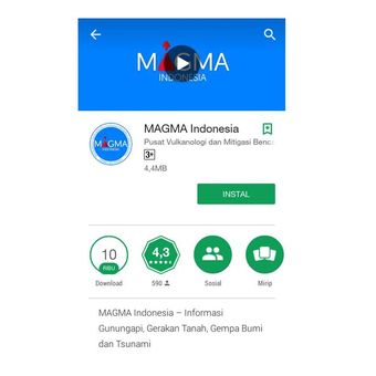 Aplikasi Magma Indonesia