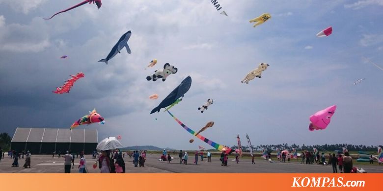 Ratusan Layang-layang Hiasi Langit Natuna