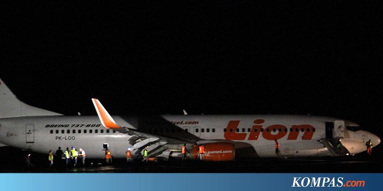 Lion Air Tergelincir, 22 Penerbangan ke Gorontalo Dibatalkan