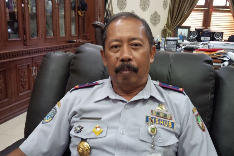 Kepala Dinas Perhubungan Kota Surakarta Hari Prihatno di Solo, Jawa Tengah, Rabu (8/5/2019).